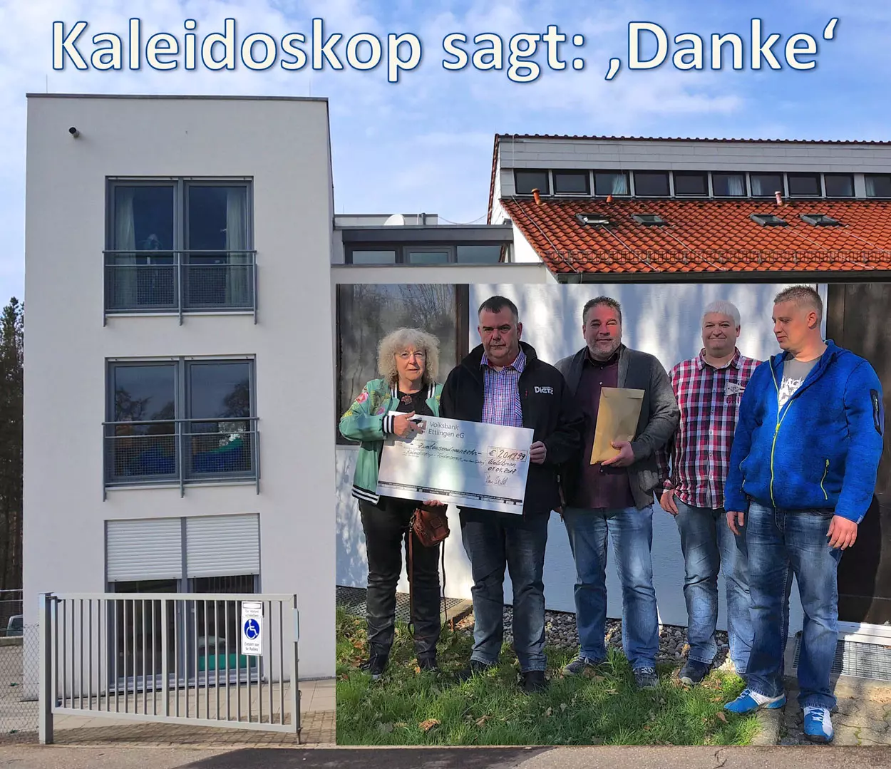 Förderverein Kaleidoskop sagt Danke.