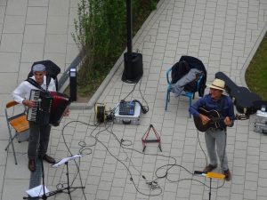 Das Duo Delphy im Anna Leimbach Haus