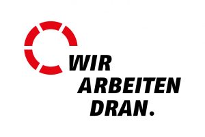 Logo AWO Bundesverband - Kampagne Wir arbeiten daran