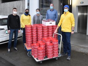 Dankeschön an Ikea für Spende von Keksen