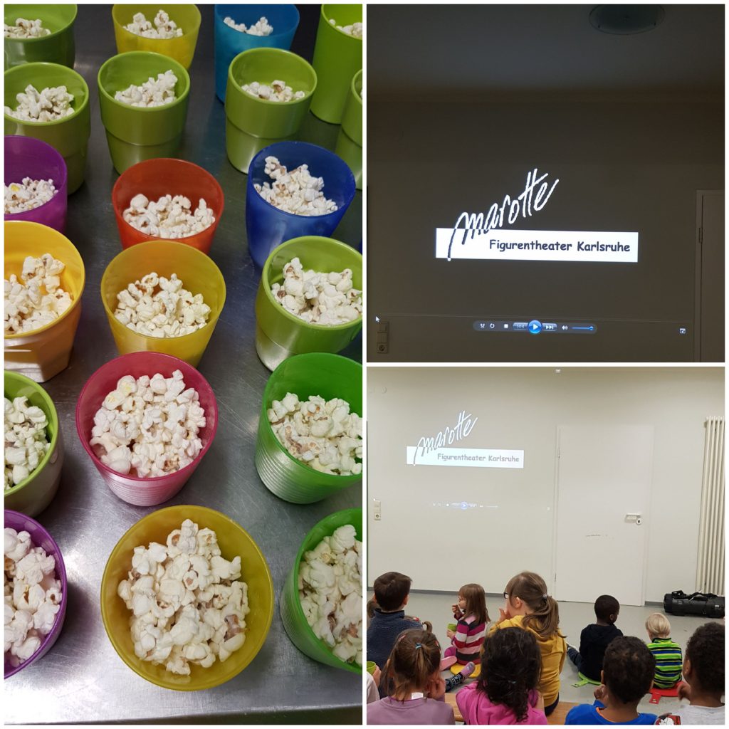 Digitales Marotte Figurentheater in der AWO Kita Krone