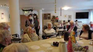 Fasching coronakonform im Seniorenzentrum