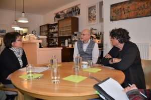 Dr. Ute Leidig besucht BZ Innenstadt 14 AWO Karlsruhe