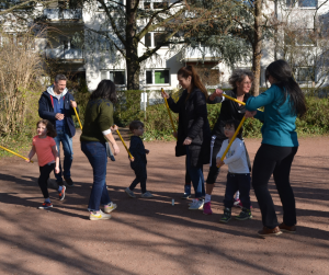 Eltern Kind Turnen les petits amis 4 AWO Karlsruhe