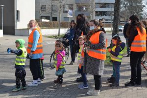 Eroeffnung Dreck weg Wochen Kita Mikado 1 AWO Karlsruhe