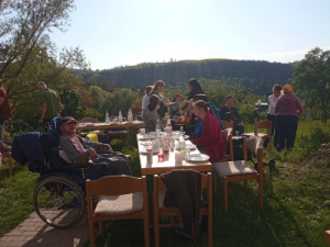 Haus Spielberg Grillnachmittag V AWO Karlsruhe