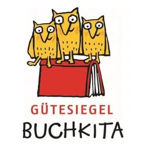 Gütesiegel Buchkita der AWO Kita Mikado