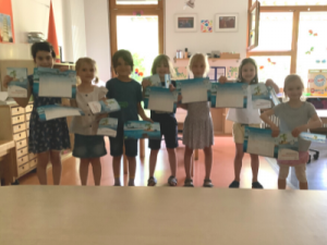 Kita les petits amis gewinnt beim Malwettbewerb AWO Karlsruhe