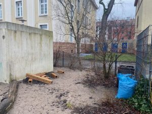 Neue Insektenecke in der Kita Klinikzwerge 3 AWO Karlsruhe