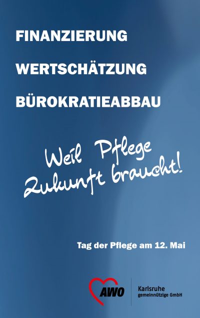 Banner Website mobil Tag der Pflege AWO Karlsruhe