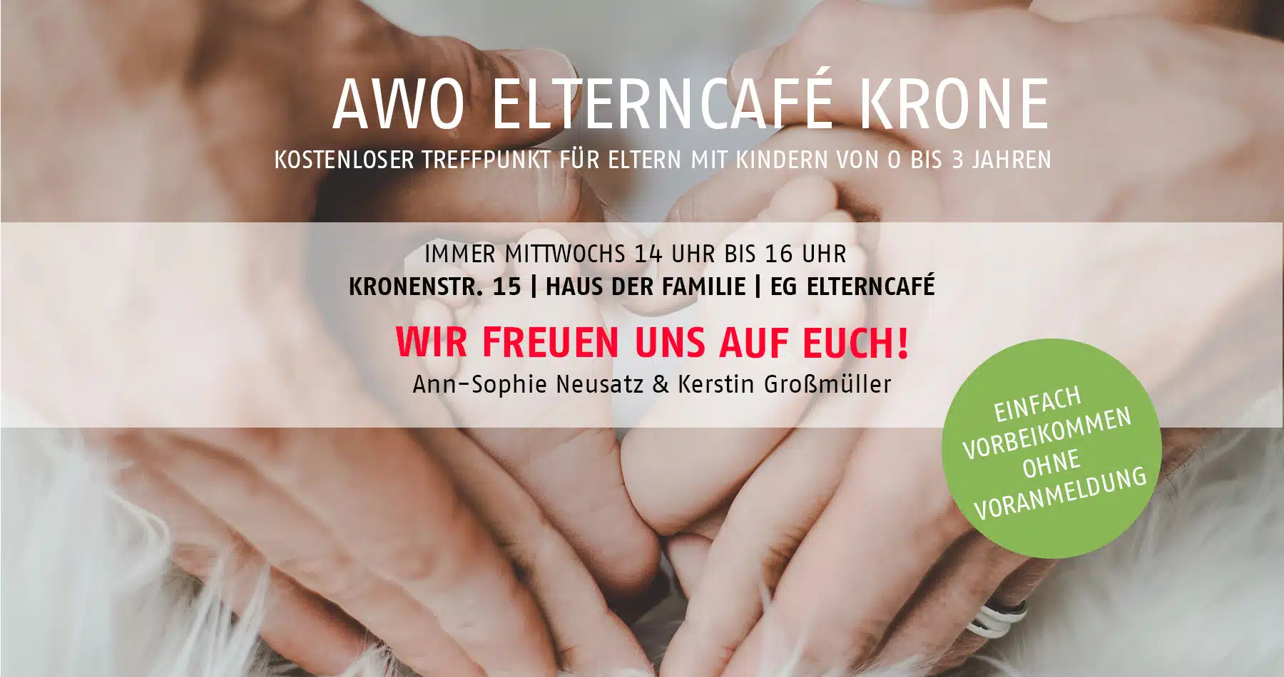 Header Elterncafe Krone AWO Karlsruhe