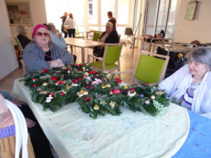Adventskraenze KSH 3 AWO Karlsruhe