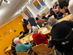 Tagesgruppe Rote Zora besucht Hanne Landgraf Haus 2 AWO Karlsruhe