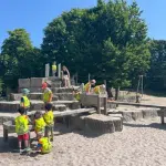 Kleine Kaengurus auf grosser Schlossmission 5 AWO Karlsruhe