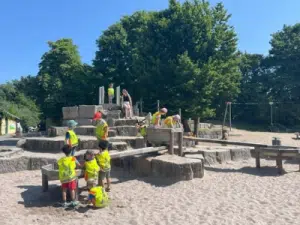 Kleine Kaengurus auf grosser Schlossmission 5 AWO Karlsruhe