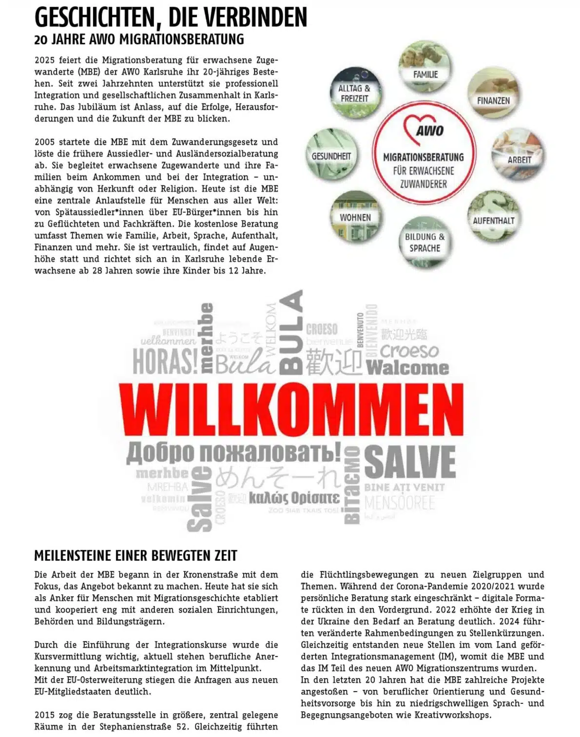 20 Jahre AWO Migrationsberatung 2 AWO Karlsruhe